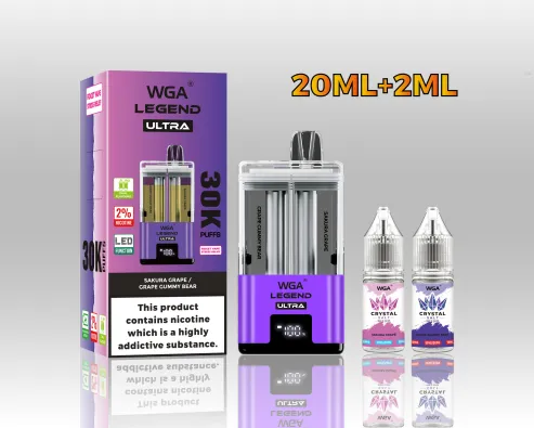 WGA Crystal Legend Ultra 30000 Puffs Disposable Vape