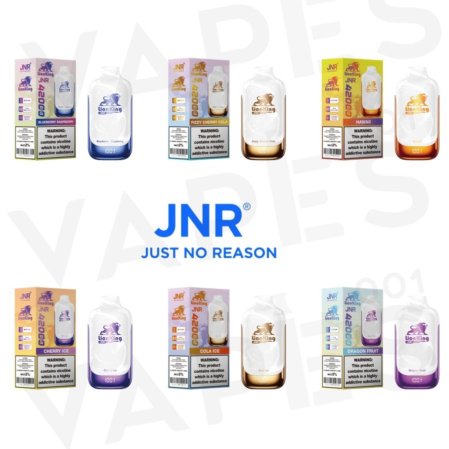 JNR – Lion King 42K – Disposable Vape – 2% Nicotine - Image 3